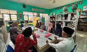 Berbagi Praktik Baik Bersama dengan Perpustakaan MIN 2 Kota Palangka Raya