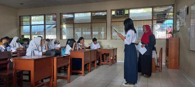 Penguatan Literasi di SMPN 1 Palangka Raya